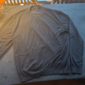 Louis Vuitton Men's Black Sweater Size Large